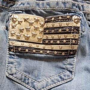 Miss Me jeans, bootcut, size 24
